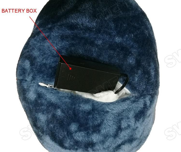 Electric Battery Operated Vibration Body Massager Ball Neck Back Support Vibrating Massage Pillow Cushion