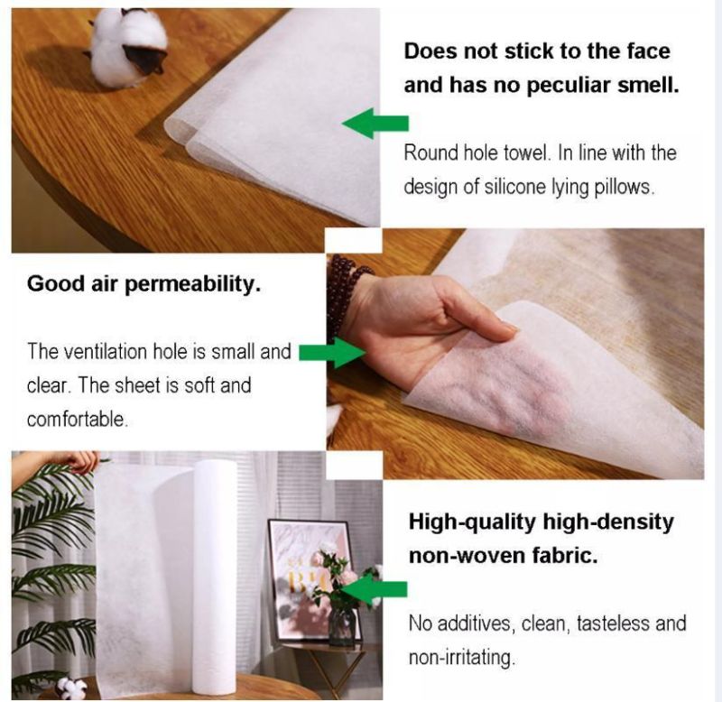 Massage Table Disposable Sheets Napkins Cotton Table Cloth