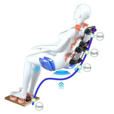 Modern Luxury Foot Full Body 3D Hand Electric Ai Smart Recliner SL Track Zero Gravity Shiatsu 4D Massage Chair for Home Office