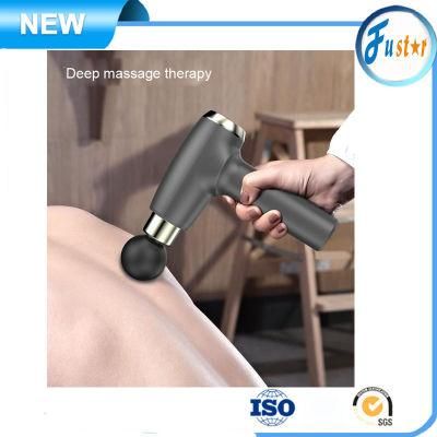 Popular High Quality Deep Tissue Percussive Muscle Massage Gun with Battery