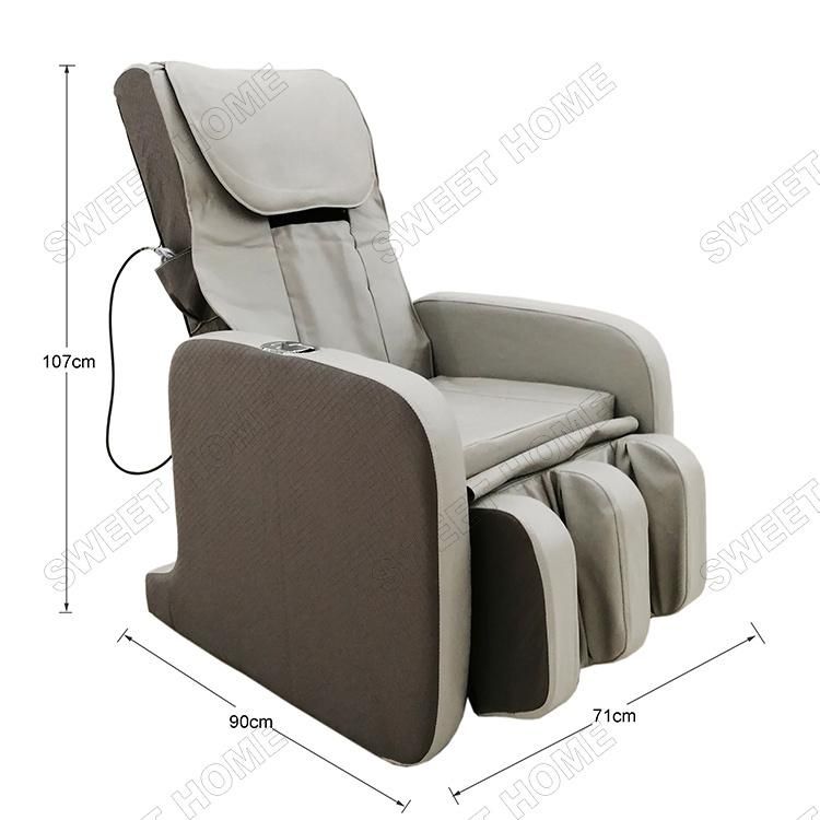 Low Price Simple Electric Reclining Vibrating Whole Body Shiatsu Neck Back and Foot Massage Chair