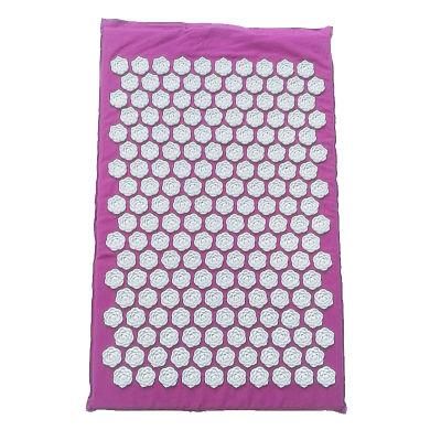 68*42cm Aerobic Functional Body Massage Acupressure Plastic Spike Mat