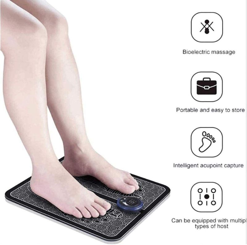 New Product Self Care EMS Foot Mat Massage Machine for Foot Massager and Leg Massager