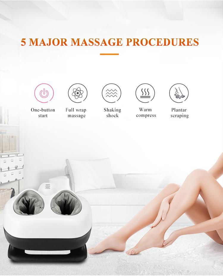 Innovative Powerful Rolling Muscle Relax Heated Massager Foot on Sale