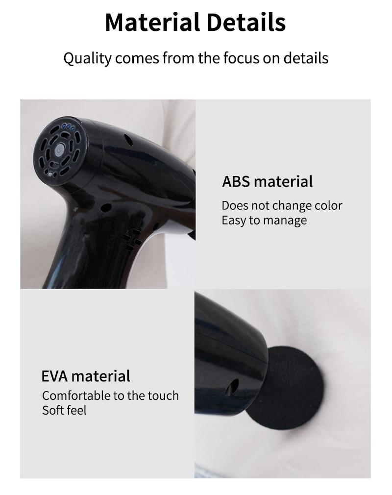 Low MOQ Portable Powerful Facial Gun Massager Body Handheld Booster Massage Gun 2020 Deeply Massage The Musles Fascia Gun