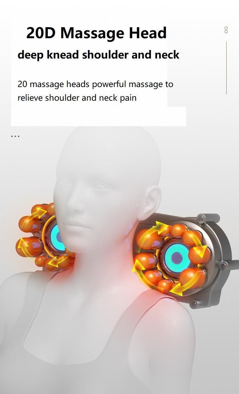 Sauron 207 Portable Massage Neck Kneading Deep Sleeping Relief Neck Shoulder Massager