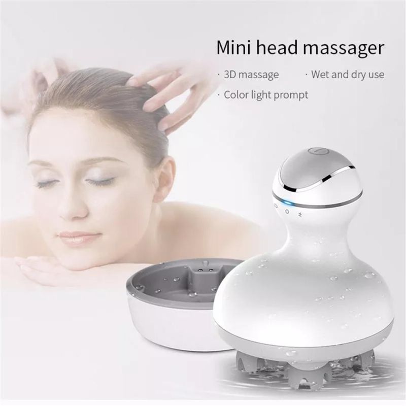 Home Use Mini Electric Shiatsu Magnetic Smart Physiotherapy Intelligent Head Massager Machine