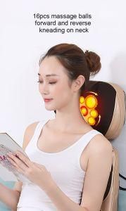 Massage Bed Mattress, Electronic Heated Massager Mat Neck and Back Relaxer Body Massage Mattress