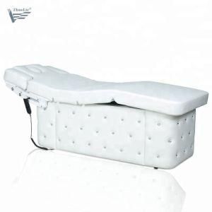 Luxuary Salon Furniture Crystal Decoration Electric Table Beauty Bed