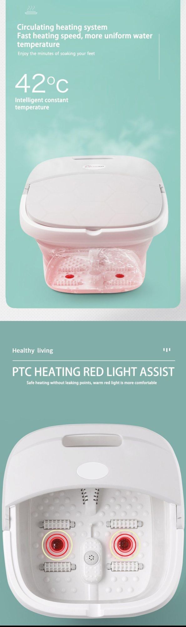 Foot SPA Bath Foot Massager with Heating