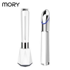 Mory Beauty Equipment Pen Eye Massager Wireless Instrument Vibrator Ball Stick Rechargeable Eye Massager with Heat