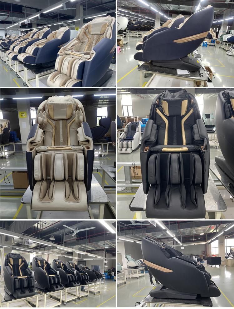 Factory OEM Cheap Office Shiatsu 3D Music Electric Massage Chair