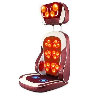 Electric Multifunction Heated Walking Rolling Massager Chair Cushion for Body Relaxation