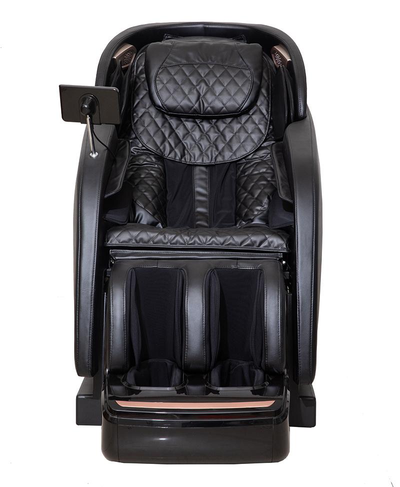 3D 4D SL Shaped Brown Black White Electronic Full Body Airbag Zero Gravity LCD Pads Home Massage Chair