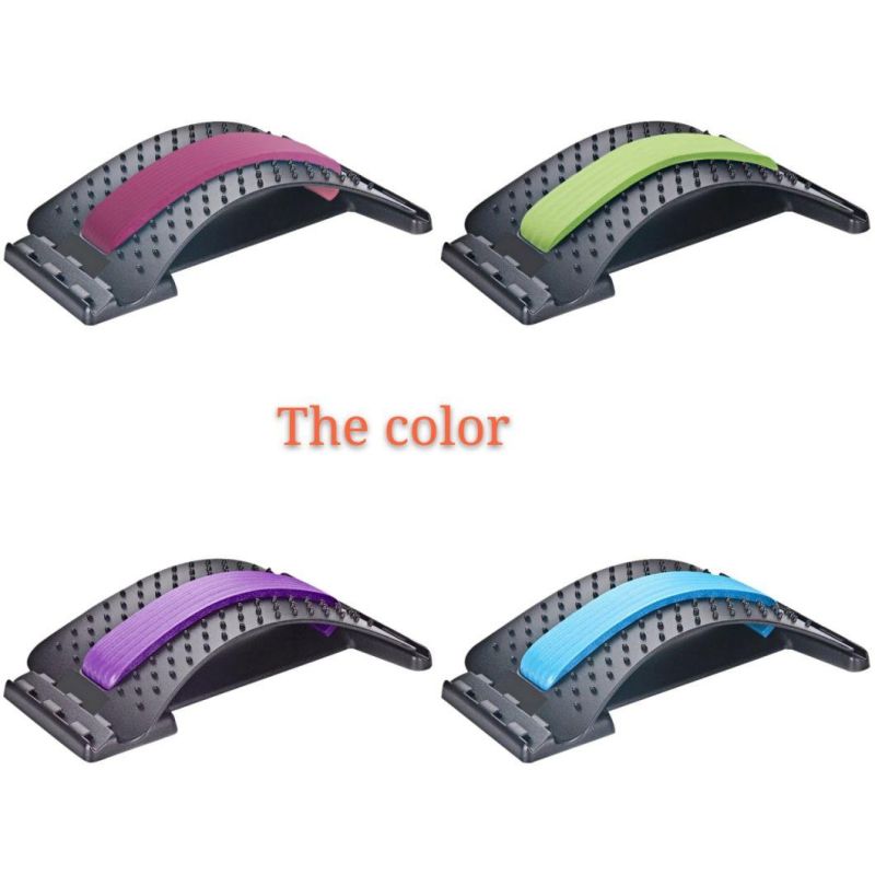 New Type Lumbar Support Colorful Back Massager for Body Building
