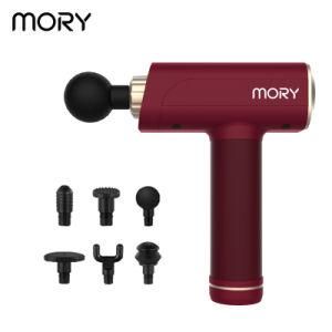 Mory Wholesale Massage Gun USB Chargeable Deep Massage Gun Sonic Massage Gun