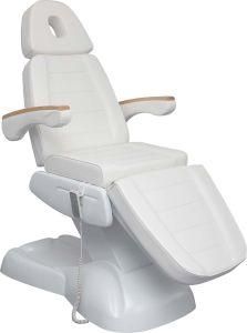 Ce Approved Electric Facial Chair Cosmetic Massage Wooden Beauty Bed