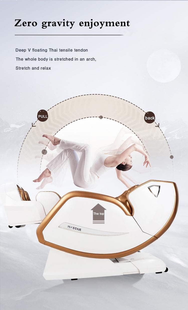 Luxury Shiatsu 4D Zero Gravity Massage Chair