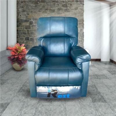 Blue Leather 330 Marshall Massage Chair Recliner