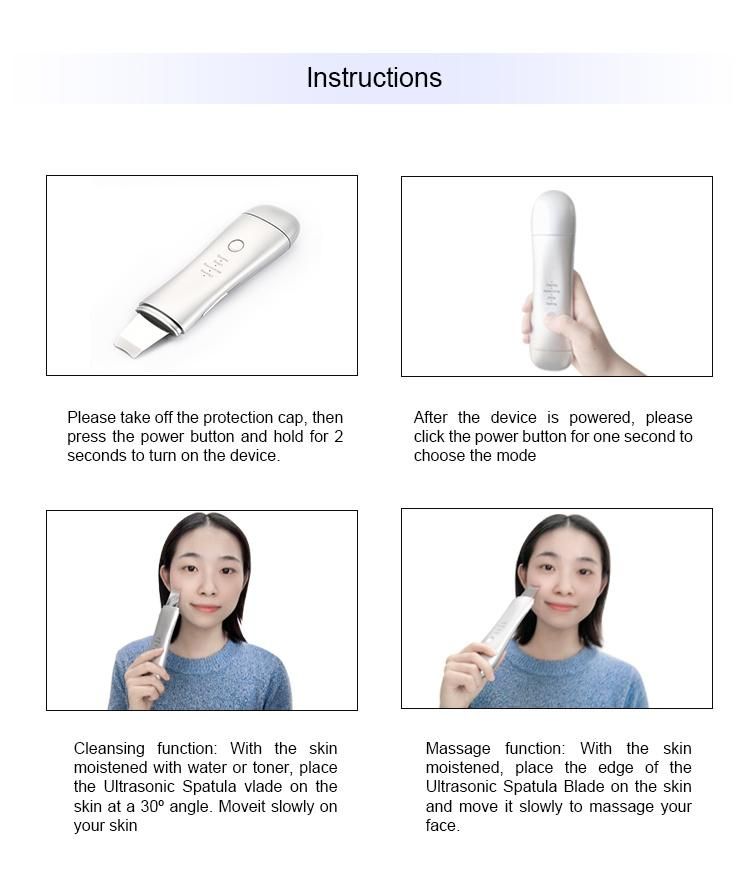 Facuru Beauty Device Rechargeable Comedo Removal Suction Beauty Device Blackhead
