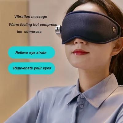 Massage Eye Mask Cold and Hot Ice Mask Heat Eye Shade Smart Steam Eye Mask