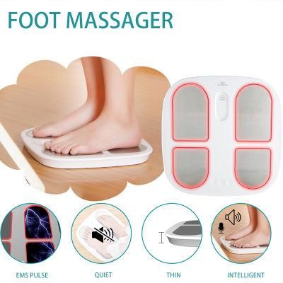 Hezheng Electric EMS Pulse Foot Warmer Heating Feet Massager with Remote Control