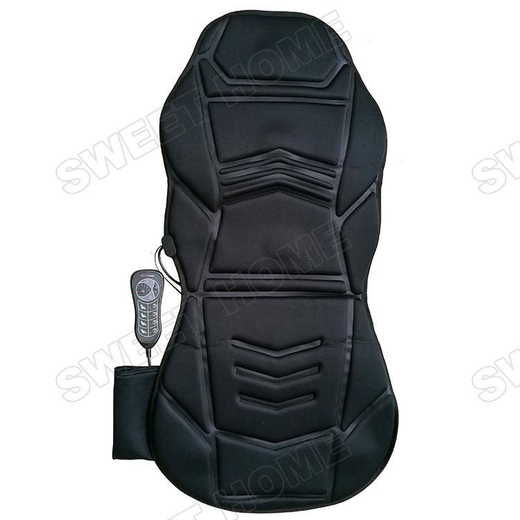 Electric Vibration Heated Massage Cushion Thermal Massage Mattress with Seat Belt