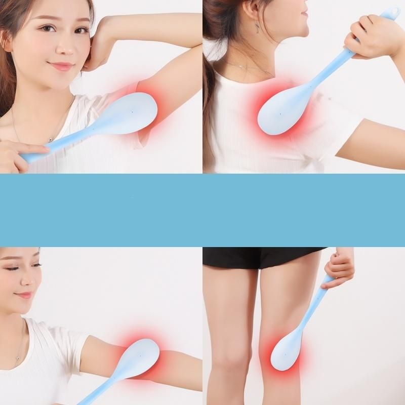 Silicone acupoint pat Back Slapping spoon Silicone Massage Pat
