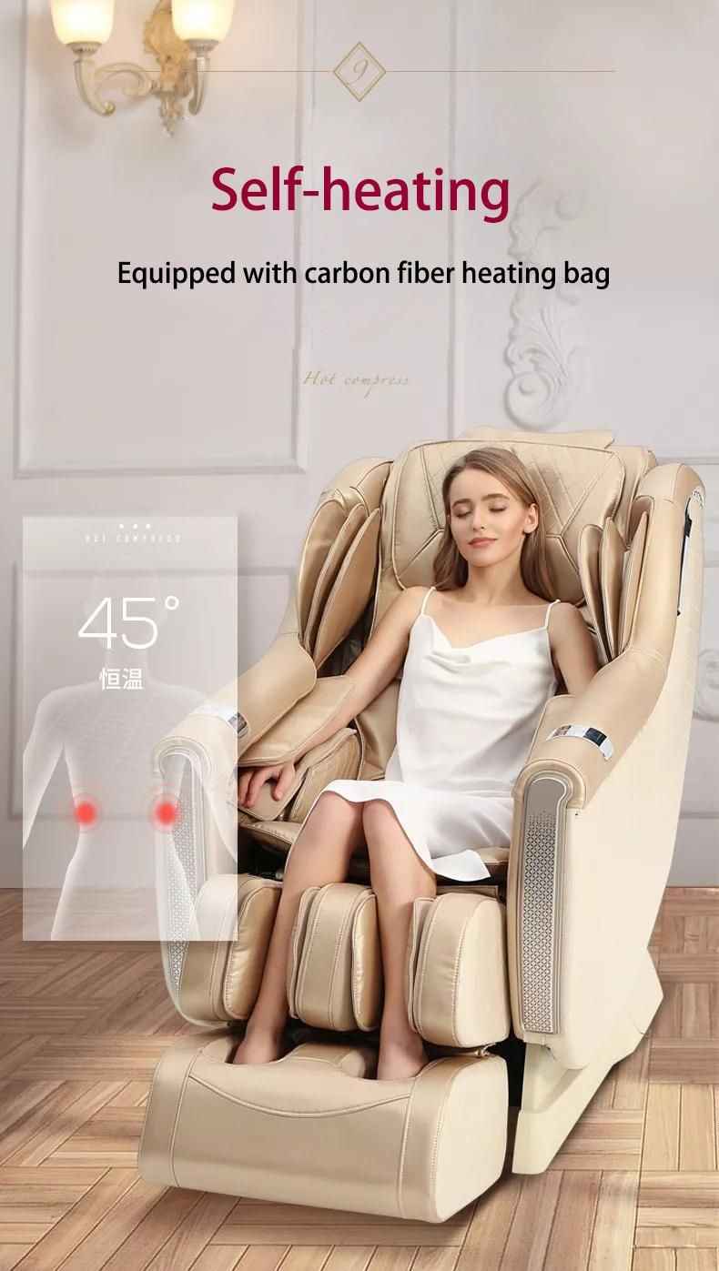 New Model Full Body Jade Roller Foot Massage Chair