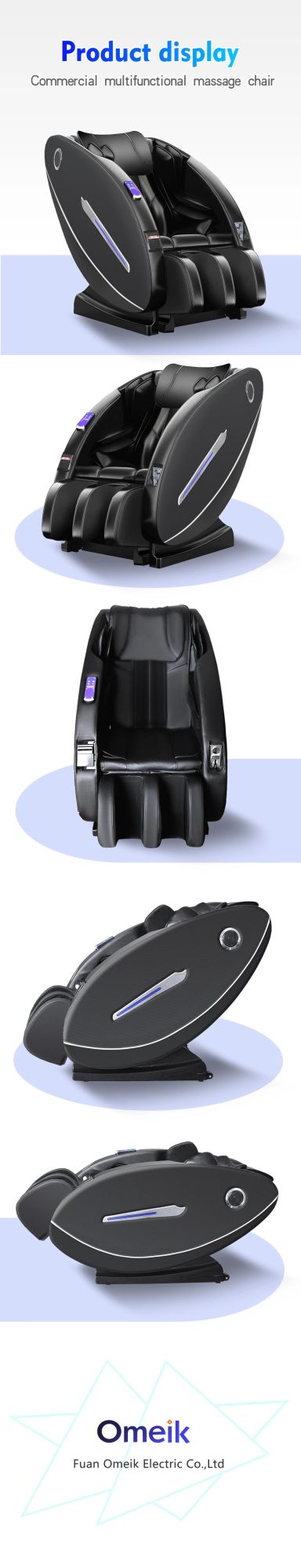 New Design Best Comfortable Vending Coin and Paper Currency Massage Chair with Zero Gravity