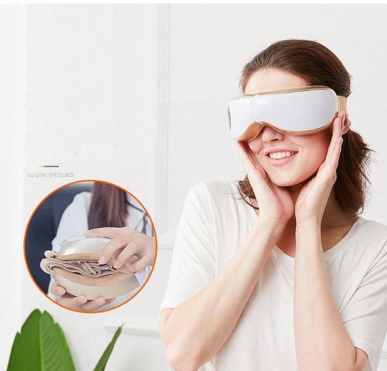 Hot Electric Mini Wireless Eye Massager with Bluetooth Function