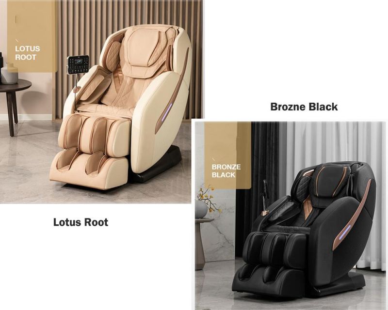 2022 New Luxury Home Electric Bluetooth SL Zero Gravity Shiatsu Body Massage Chair