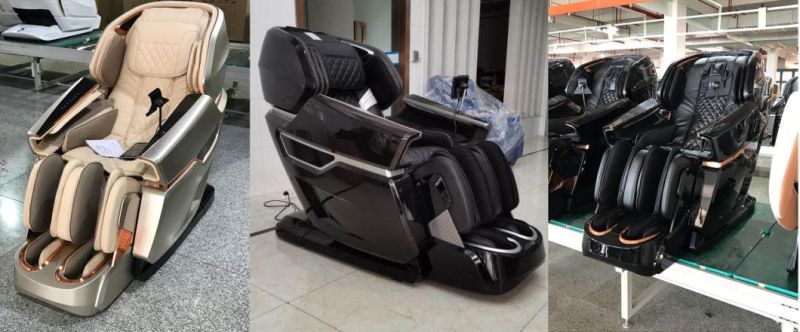 Automatic Office Sleeping Recliner Pedicure 4D Shiatsu Massage Chair Ergonomic