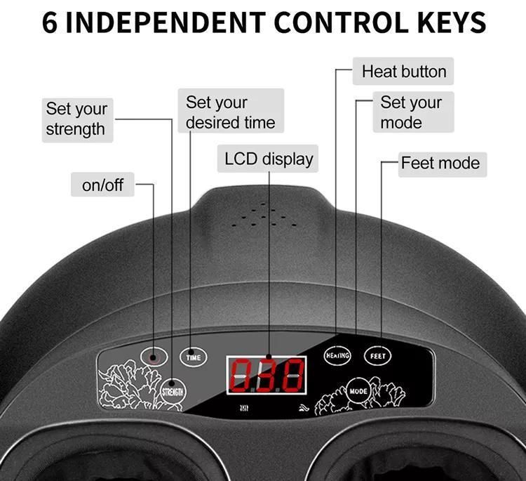 ISO CE with Heating Health Care Foot Massage Roller Machine