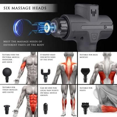 Body Massage Gun Vibration Massage Gun Foot Massage Fitness Equipment Percussive Massage Gun Massage