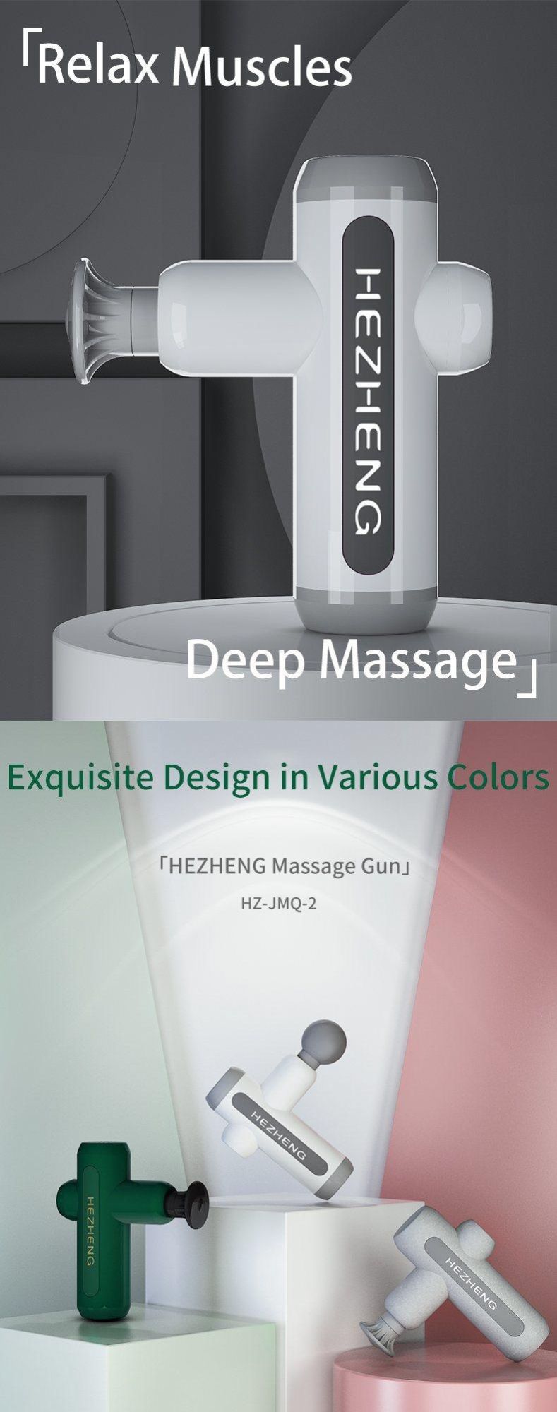 2022 Rechargeable New Design Massage Product Handheld Percussion Device Mini Massage Gun