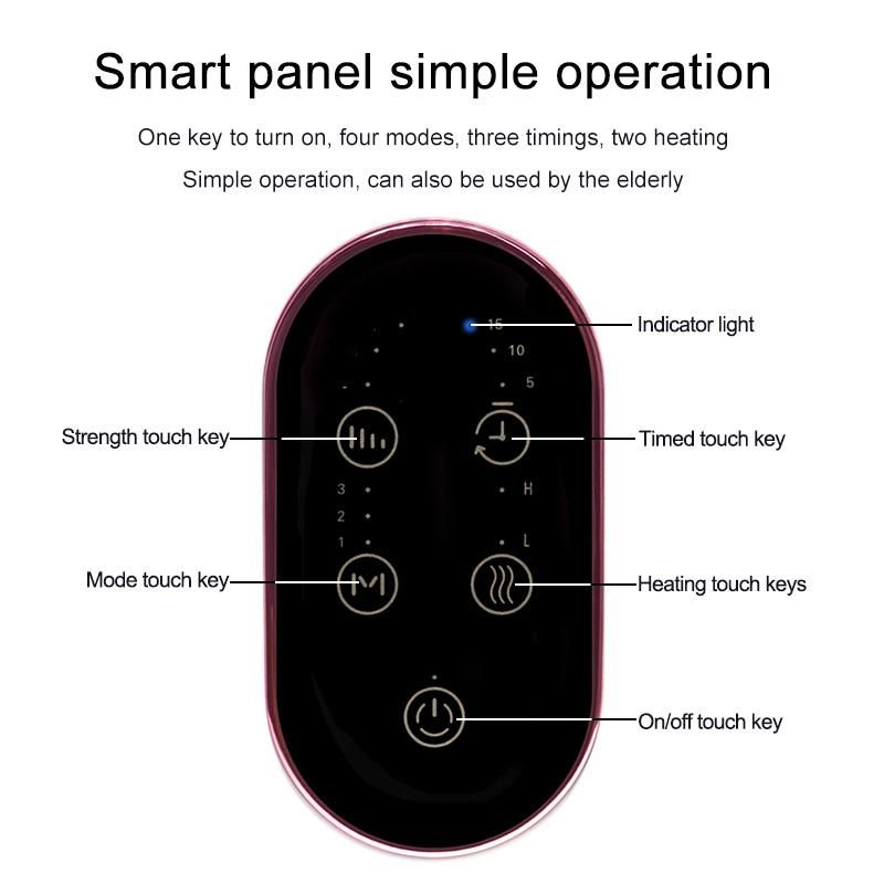 Wireless Hand Massager Pain Relief From Wrist to Palm with Heat, Compression Hand Massager