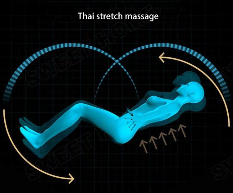 Manufacturer Price Double S Track Electric Luxury Full Body Airbag 3D Zero Gravity Massage Chair with Bluetooth Music