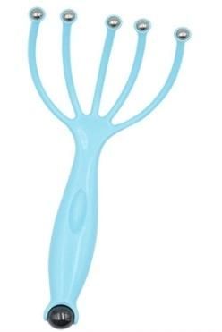 Five-Finger Gentle Beads Manual Head Scalp Massager