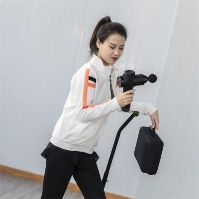 Powerful Booster Back Fascial Massage Gun with LCD Screen