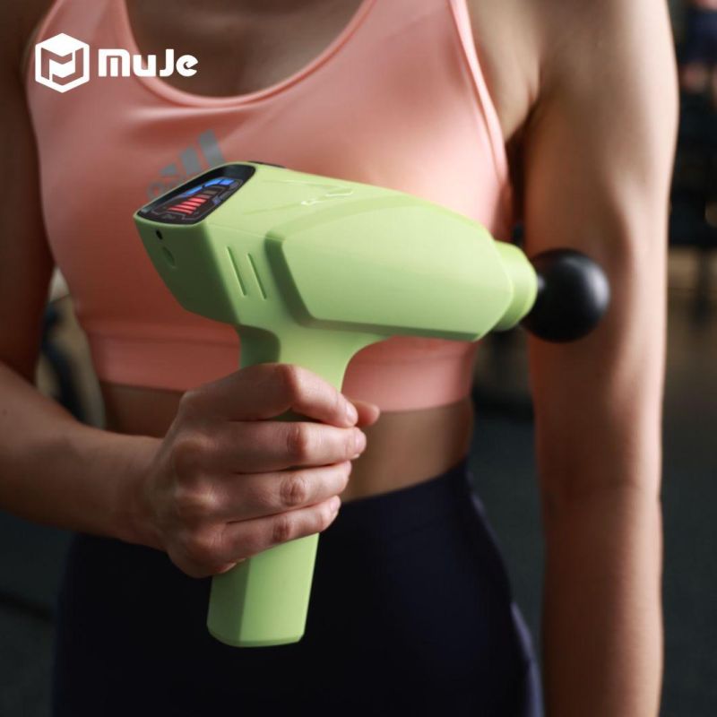 New Rechargeable Brushless Noise Reduction Motor Massage Gun