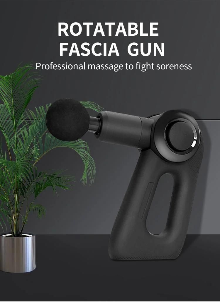 Customizable Logo Handheld Portable Wireless Fascia Massage Gun