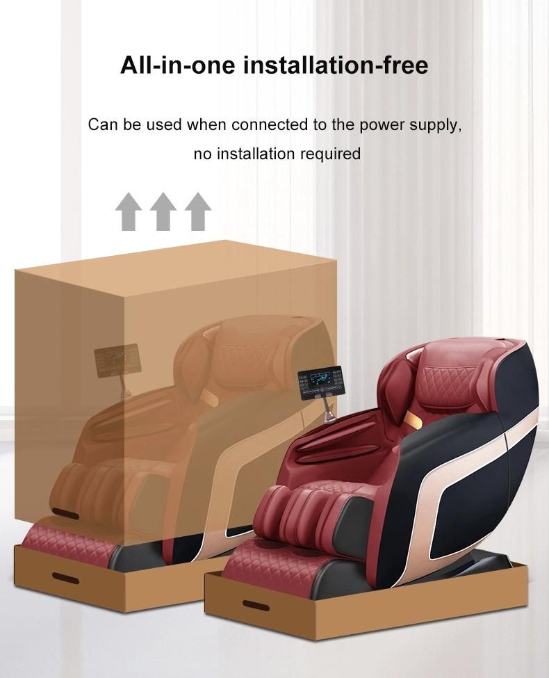 Ningde Crius C320L-Q12 Zero Gravity Cheap Electric Full Body Shiatsu 4D Deluxe Shiatsu Blood Circulationmassage Chair in Dubai