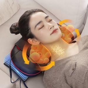 U Shaped Infrared Heated Kneading Electric Shiatsu Neck Back Waist Vibrating Massage Pillow