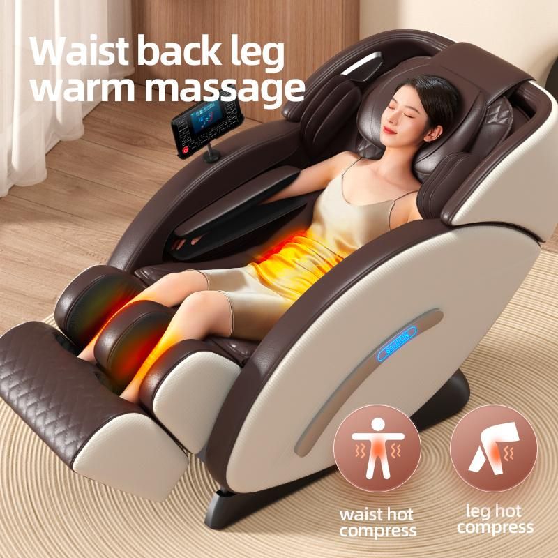 Export China Poltrona Massaggiante 2022 4D Zero Gravity Luxury Recliner Chair Massage Electric Rocking Full Body Massage Chair