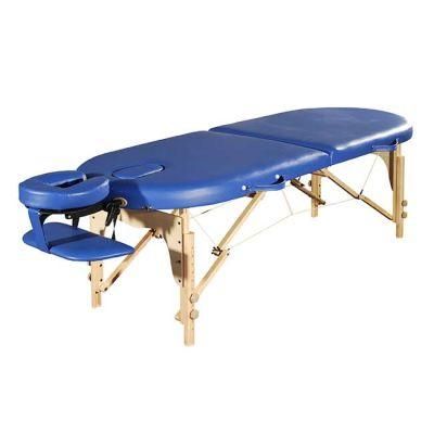 Cheap Price Light Weight Height Folding Portable Beauty Wood Massage Table