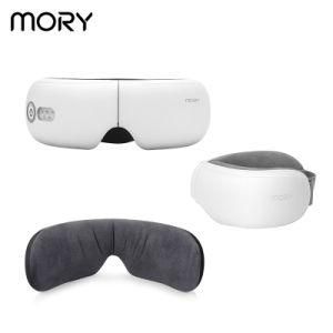 Mory Eye Massager Device with Heat Rechargeable Vibrator Air Pressure Electrical Eye Massager