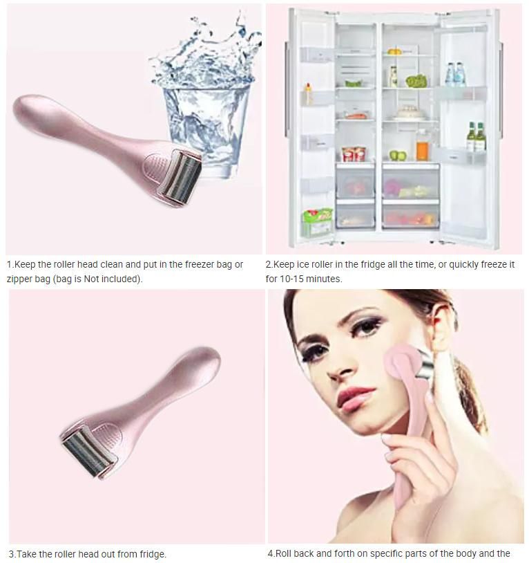 Reduce Wrinkles Facial Roller Massager 3D Facial Care Massager Roller