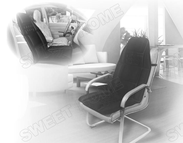 Electric Car Back Shiatsu Vibration Butt Massage Cushion for Chair