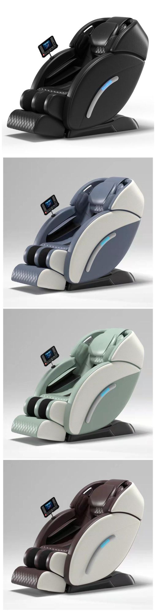 Sauron T100 2022 Zero Gravity Airbag 4D SL Full Body Massager Massage Chair for Living Room